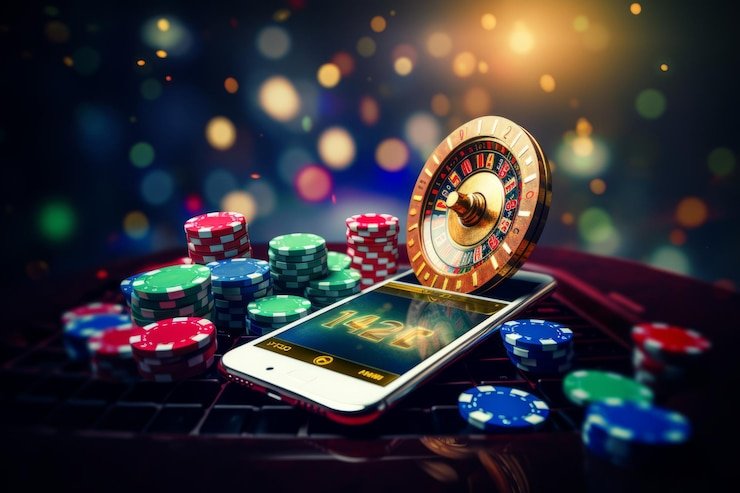 Galactic Gems slot interface showing cosmic symbols and payline structure